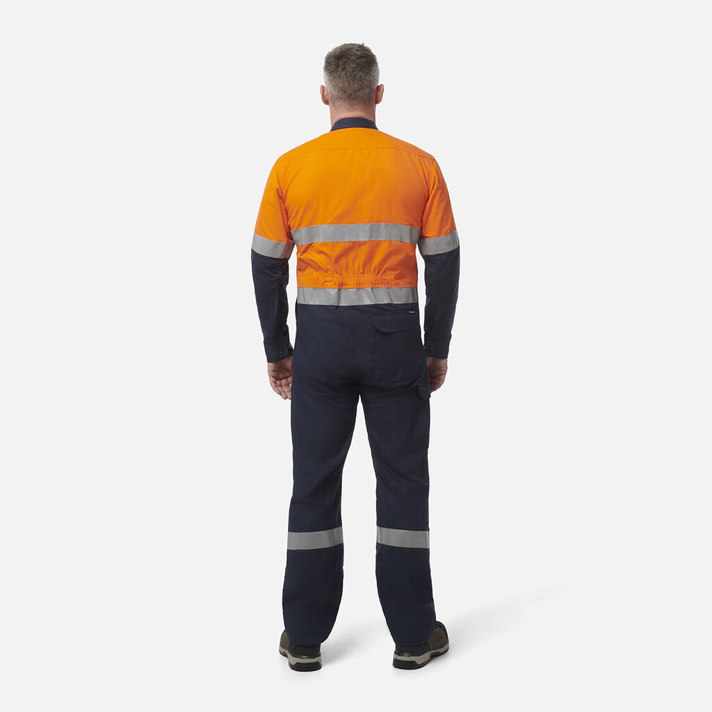 ShieldTec FR Hi Vis Two Tone Coverall With FR Tape PPE2
