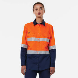 Originals Womens Vented Drill Shirt Taped