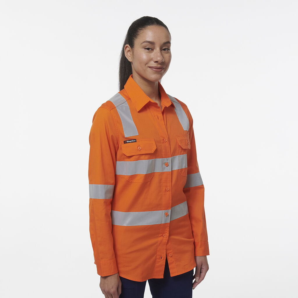 Womens Workcool Vented X Back Shirt 