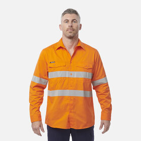 Workcool 2 Hi-Vis Reflective Long Sleeve Work Shirt