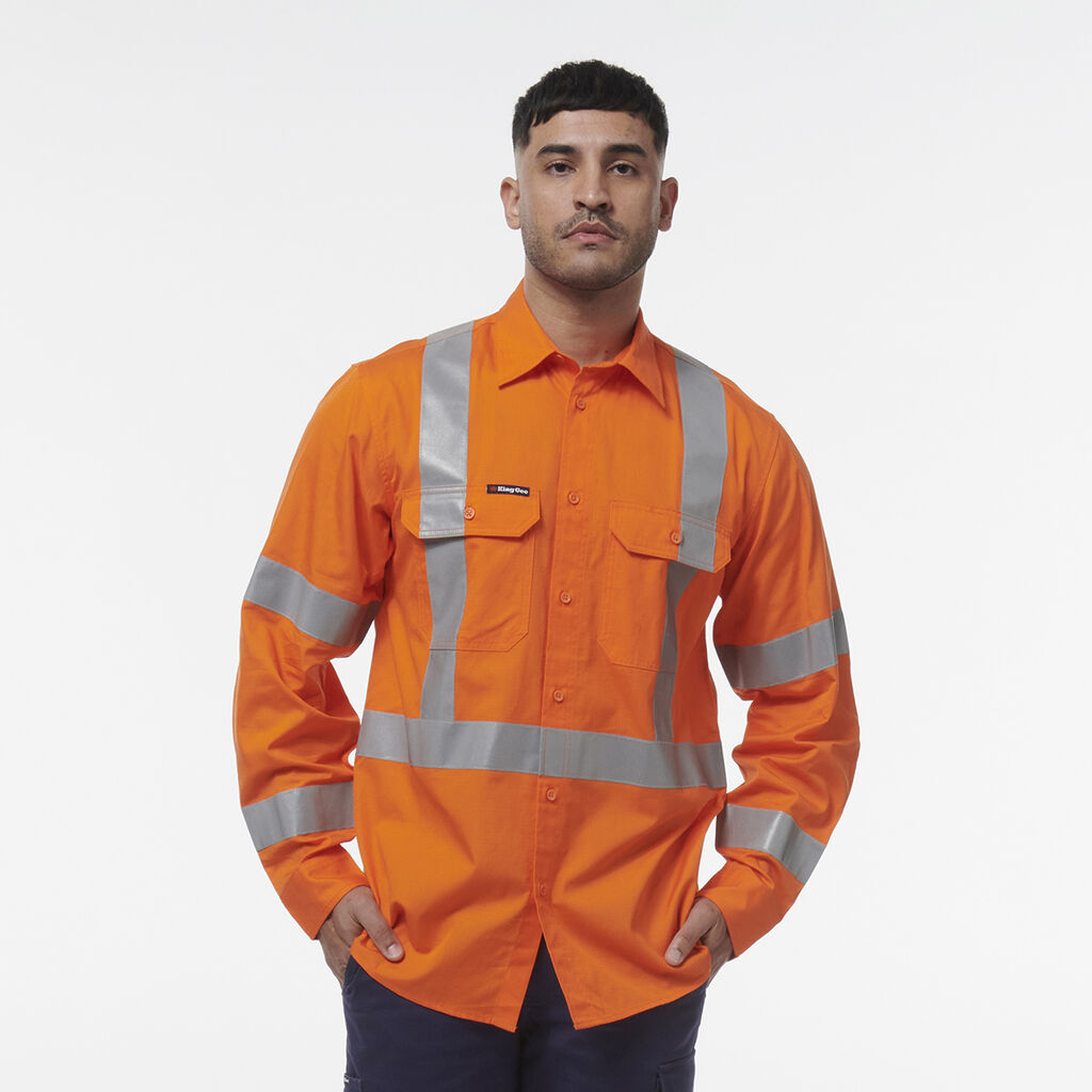 Workcool Vented NSW Rail Shirt