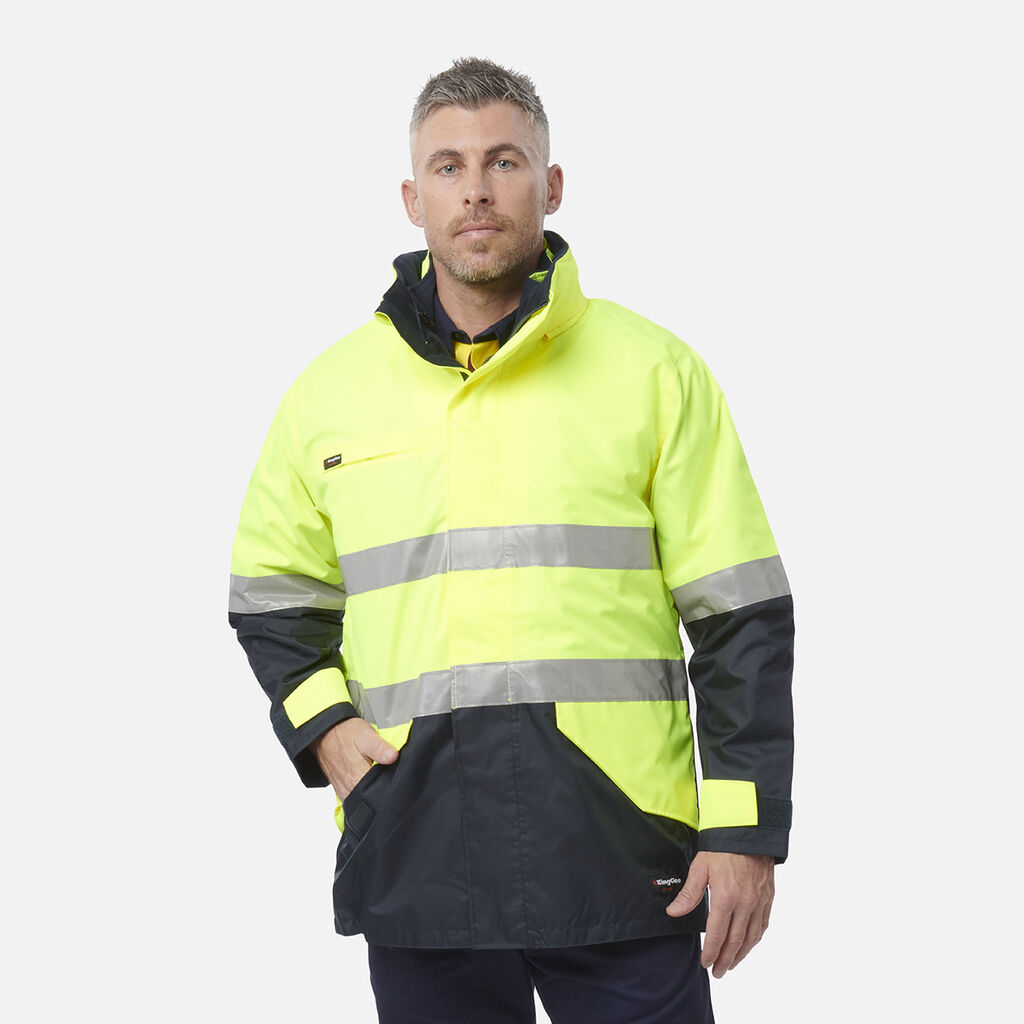 Originals 4 in 1 Waterproof Hi-Vis Reflective Work Jacket
