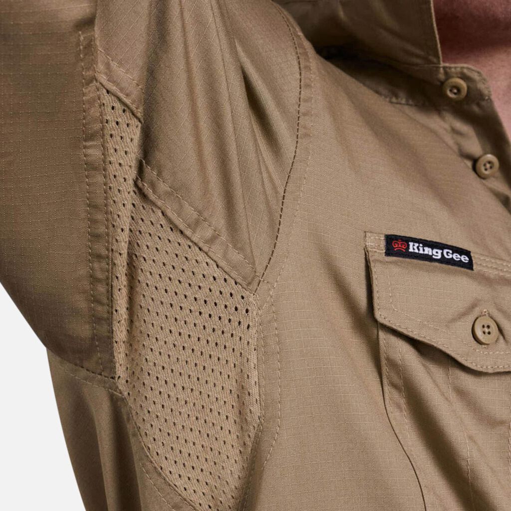 Workcool 2 Lightweight Ripstop Long Sleeve Work Shirt