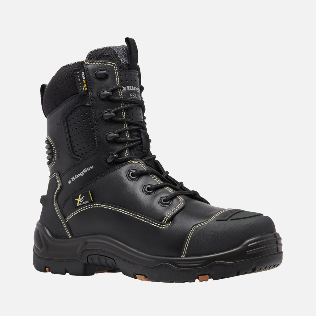 ONYX 8Z Metguard Puncture-Resistant Work Boot - Black