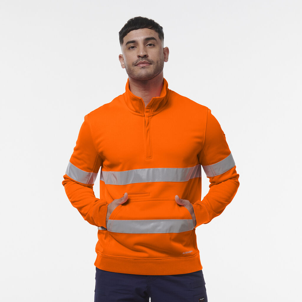 Reflective 1/4 Zip Fleece
