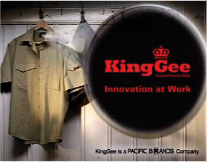 KingGee pants and shirts 2000s